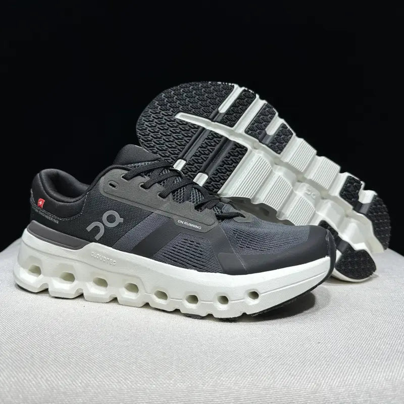 Women's Cloudrunner 2 Matte Black and White