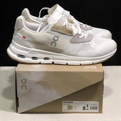 Women's Cloudrift White soft yarn