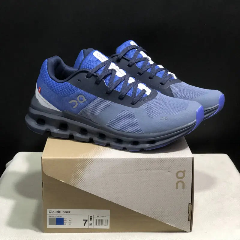 Men's Cloudrunner Shale Grey Cobalt Blue