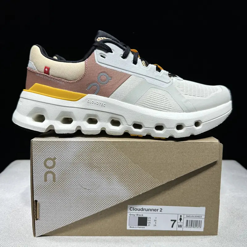 Women's Cloudrunner 2 White Brown