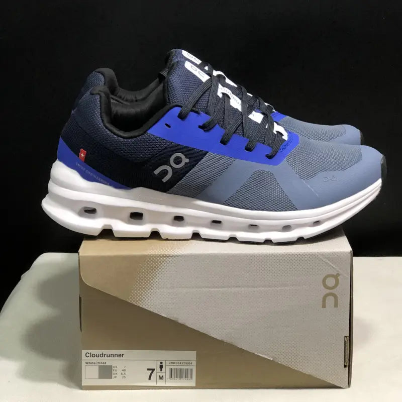 Men's Cloudrunner Metallic Gray Midnight Black