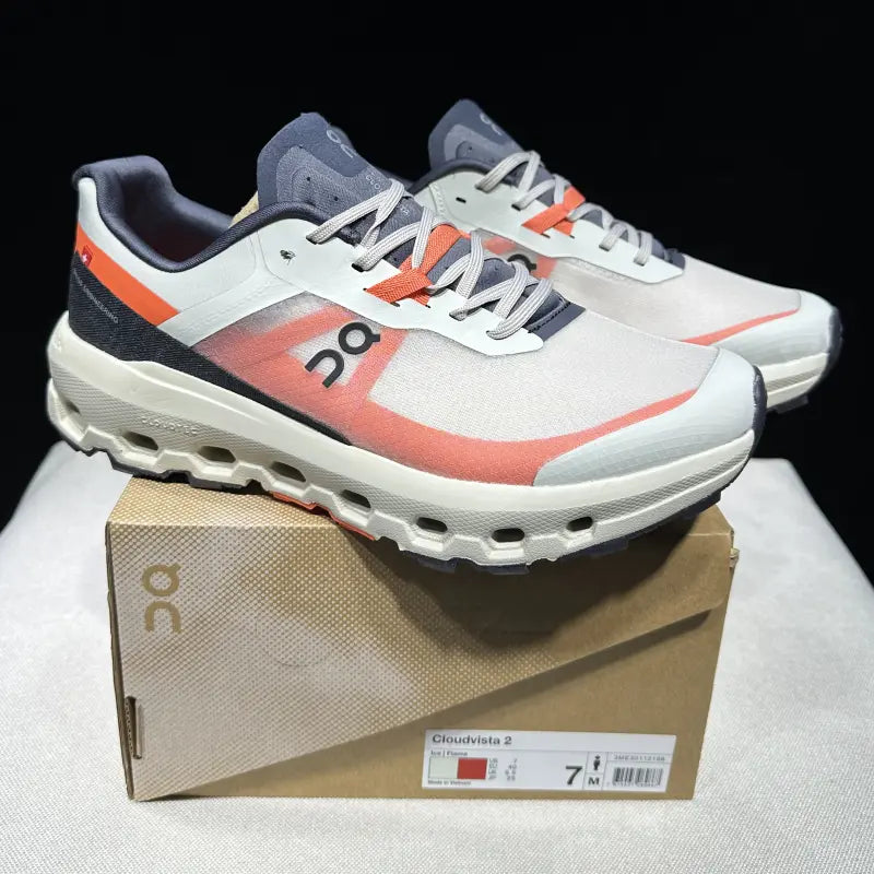 Women's Cloudvista 2 Waterproof Ice whiteorange