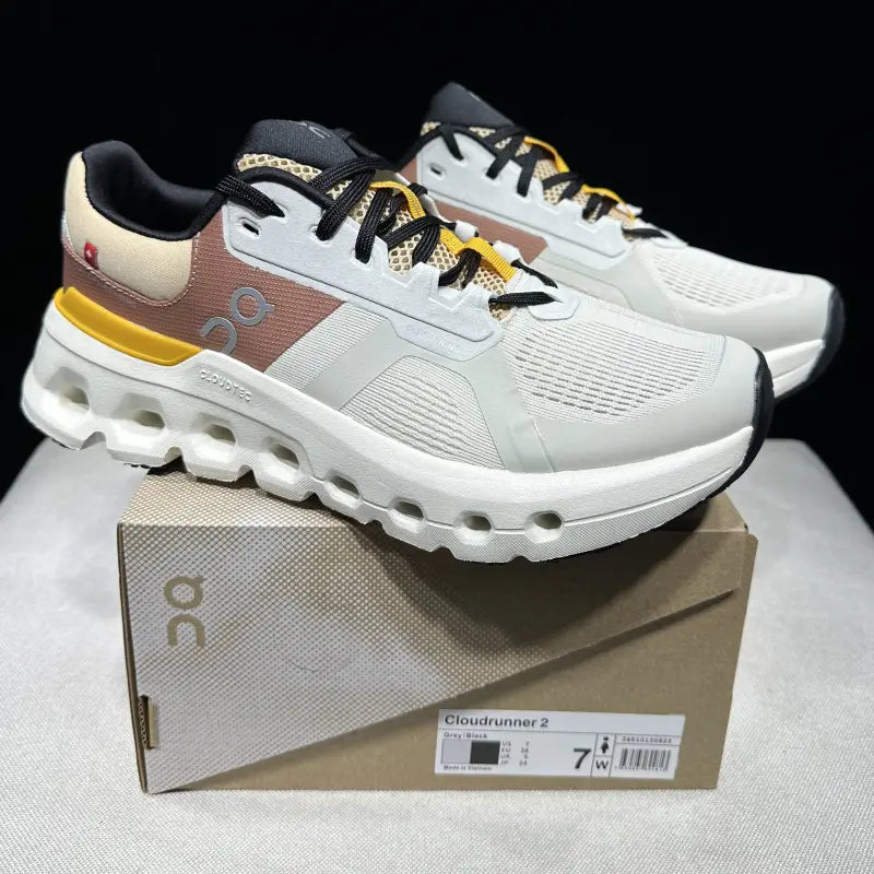 Women's Cloudrunner 2 White Brown