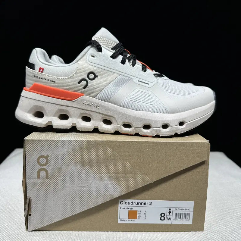 Men's Cloudrunner 2 White Orange