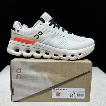 Men's Cloudrunner 2 White Orange