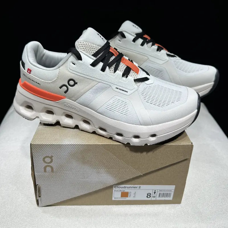 Men's Cloudrunner 2 White Orange