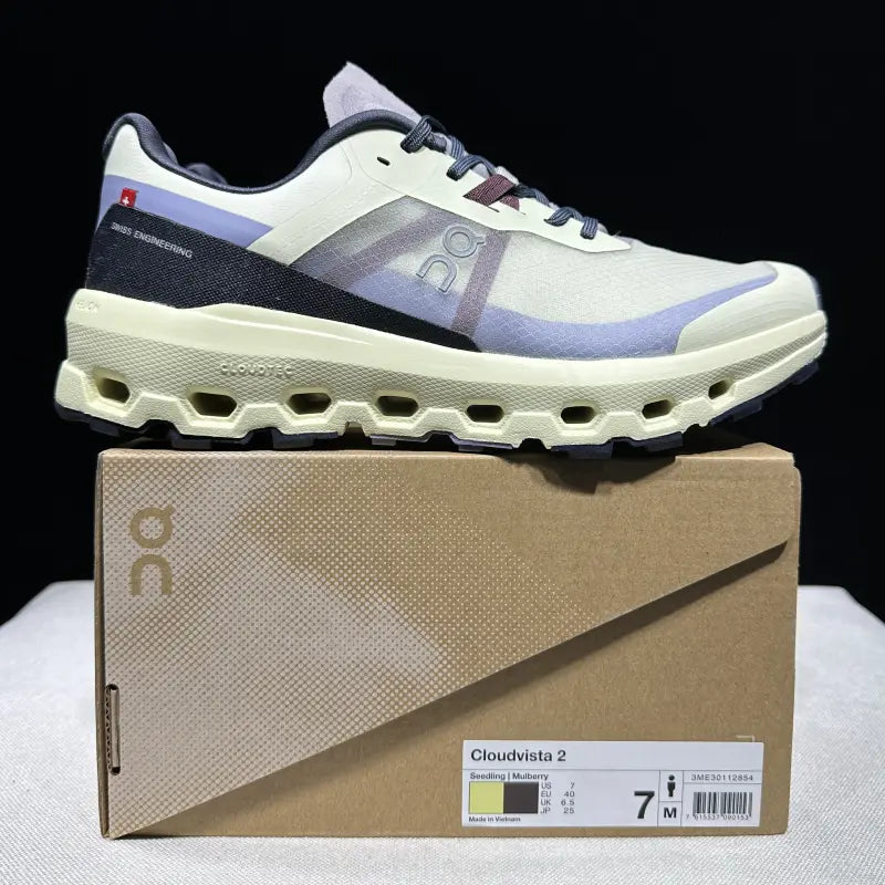 Women's Cloudvista 2 Waterproof Seedling Green Mulberry Purple