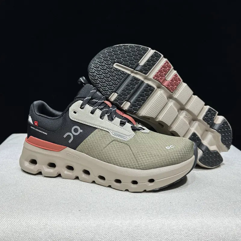 Women's Cloudrunner 2 Waterproof Brown Green