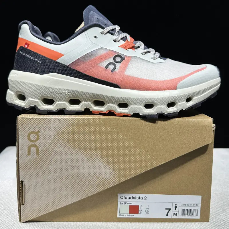 Women's Cloudvista 2 Waterproof Ice whiteorange